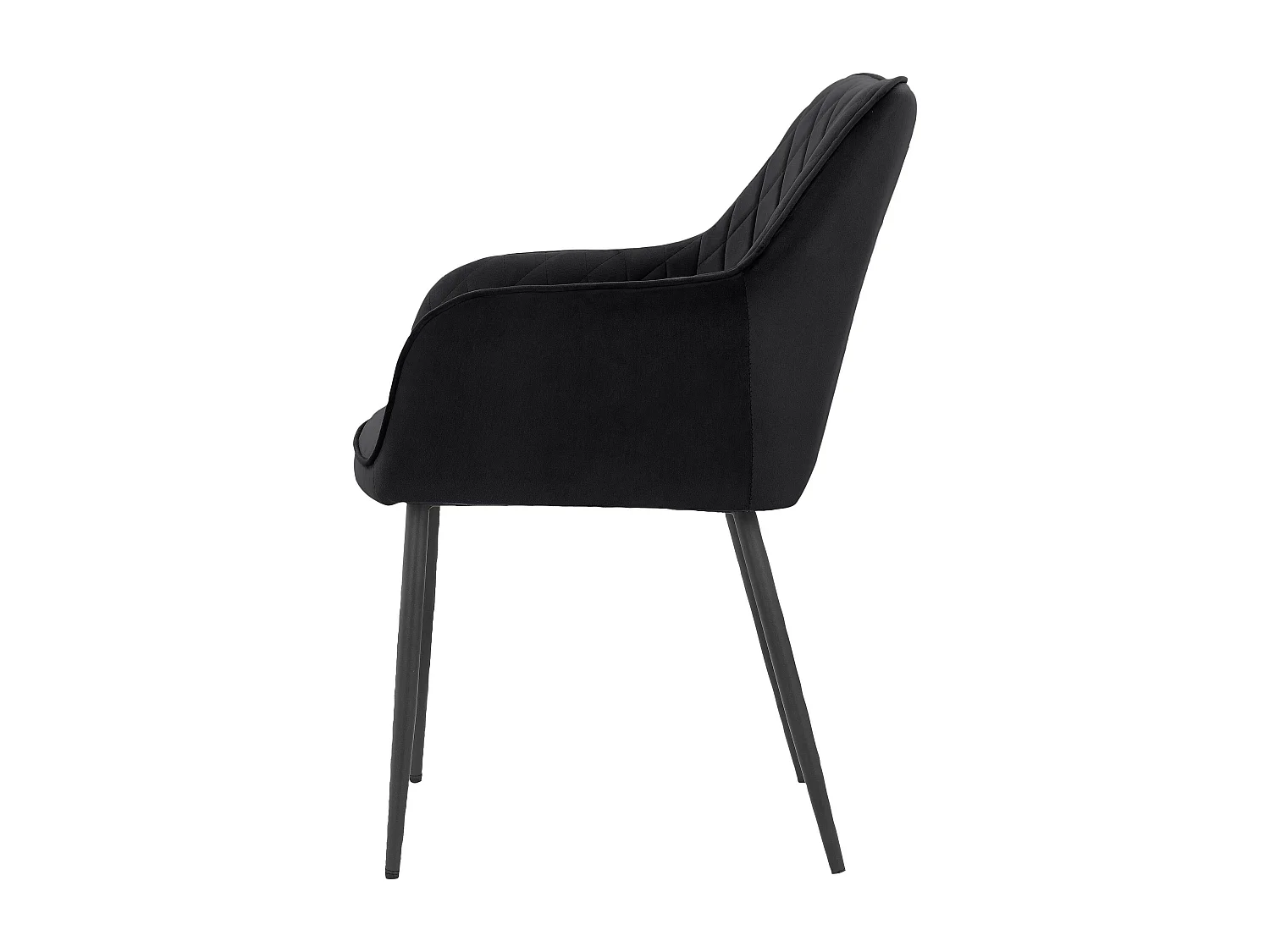 Elvira Armstoel 2pk Zwart