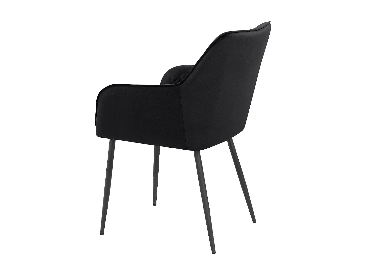 Elvira|Fauteuil 2 PK Noir