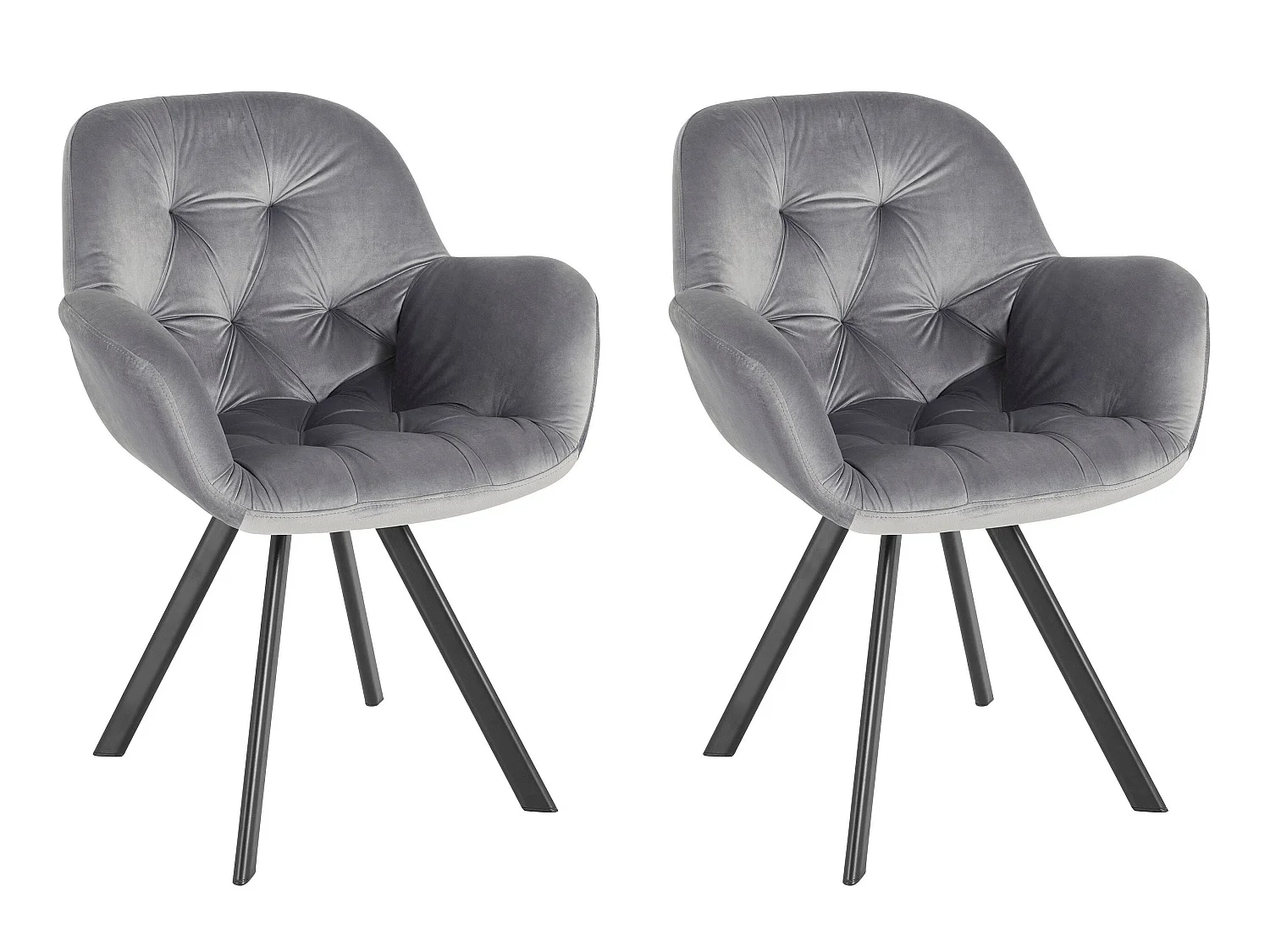Poltrona Elli 2pz Grigio