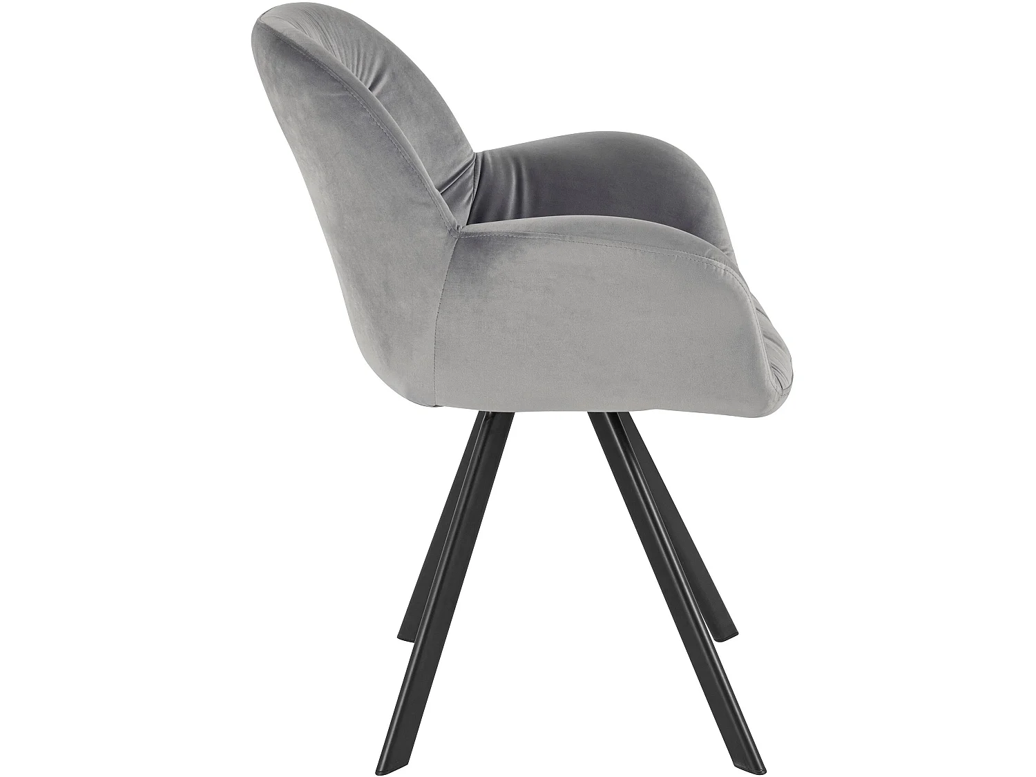 Elli Armstoel 2pk Grijs