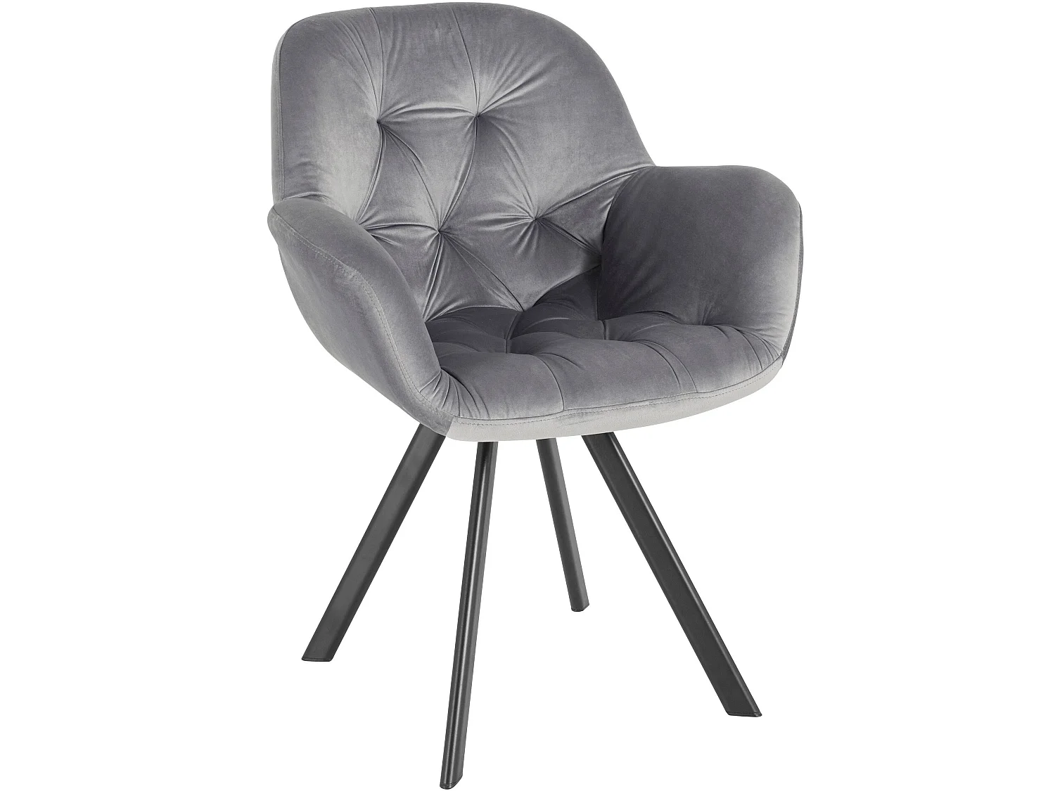 Elli Armstoel 2pk Grijs