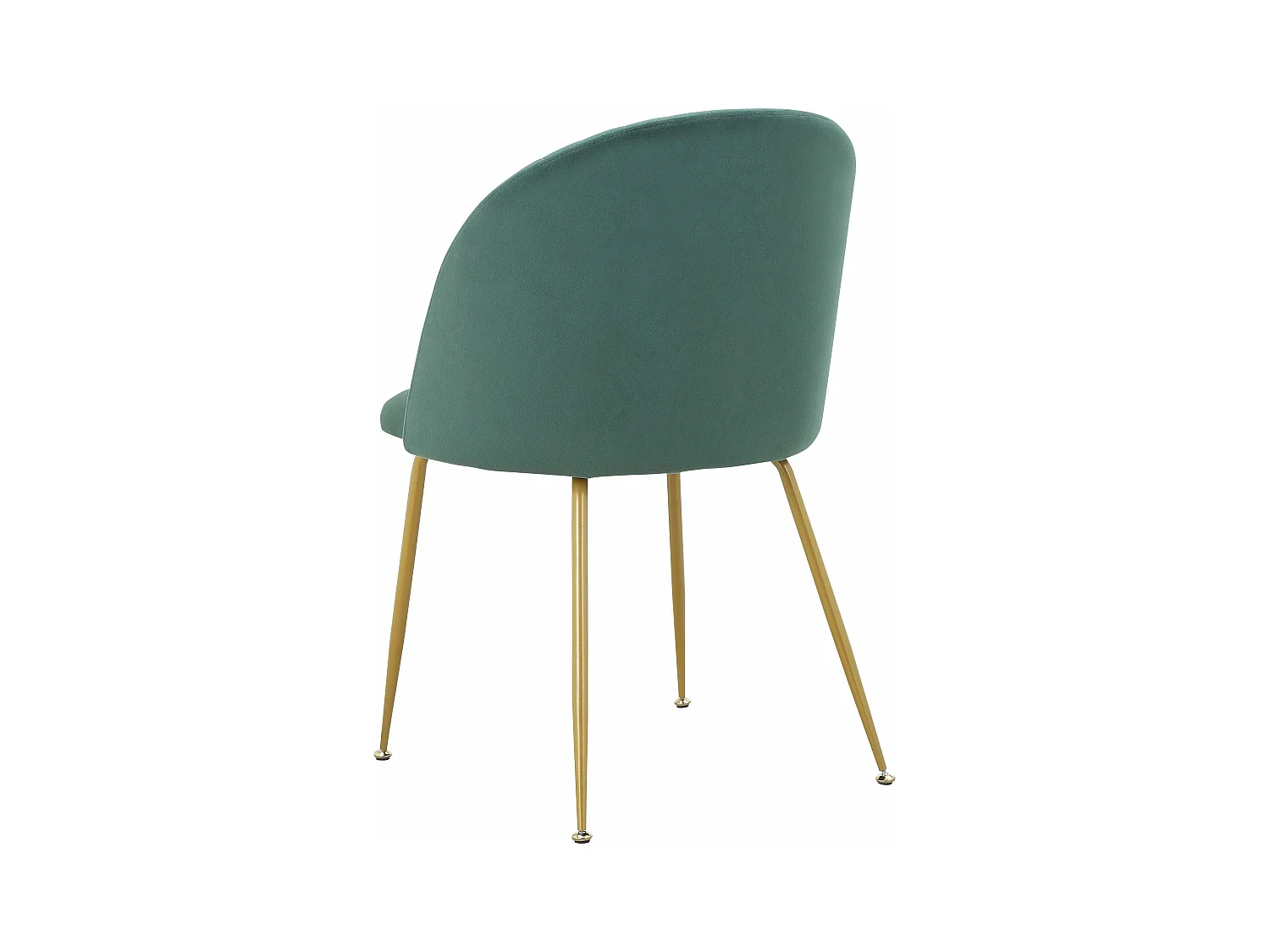 Thalia|Chaise de salle à manger 2 Pack Vert foncé
