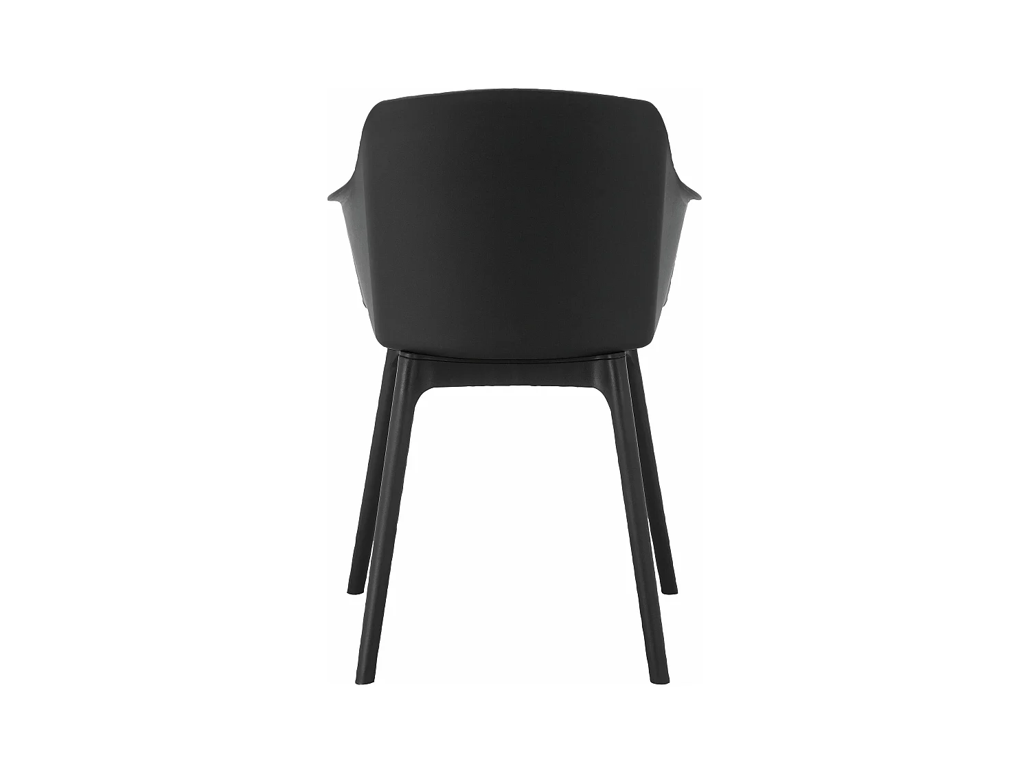 Bora Armstoel 2 stuks Zwart