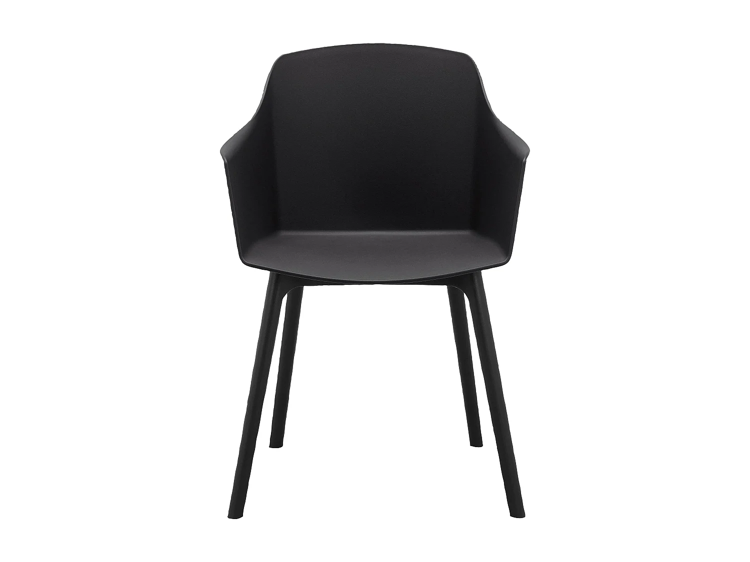 Bora Armstoel 2 stuks Zwart