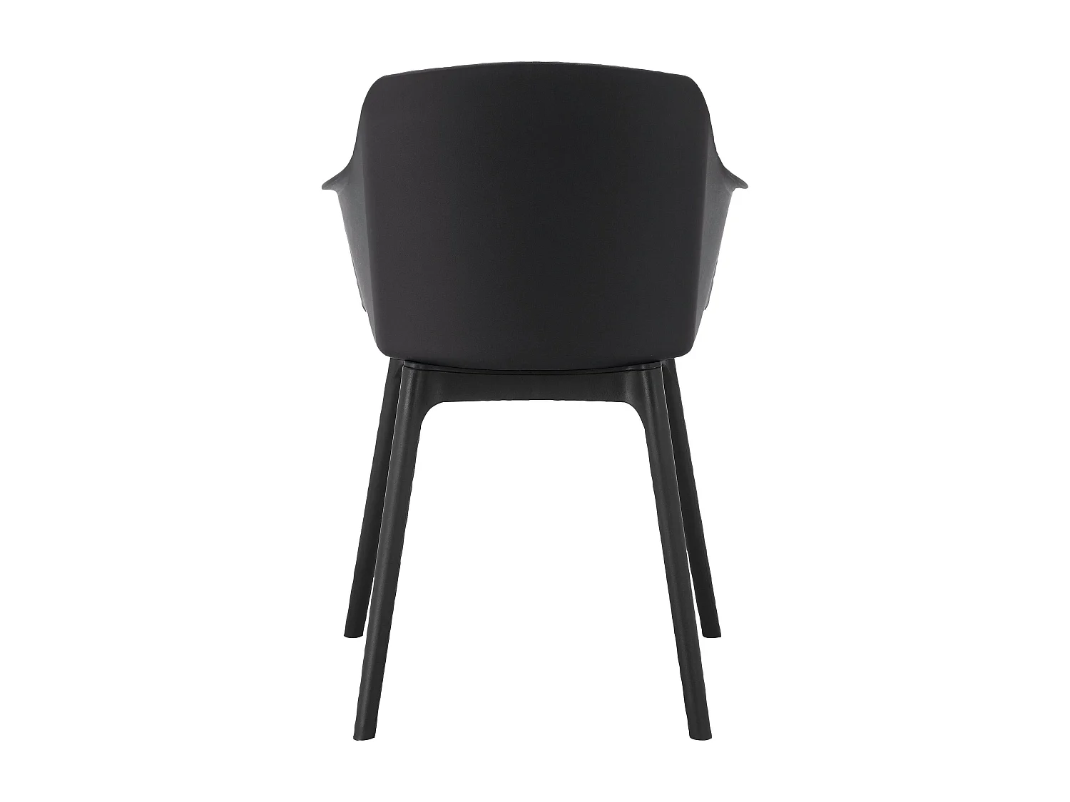 Bora Armstoel 2 stuks Zwart