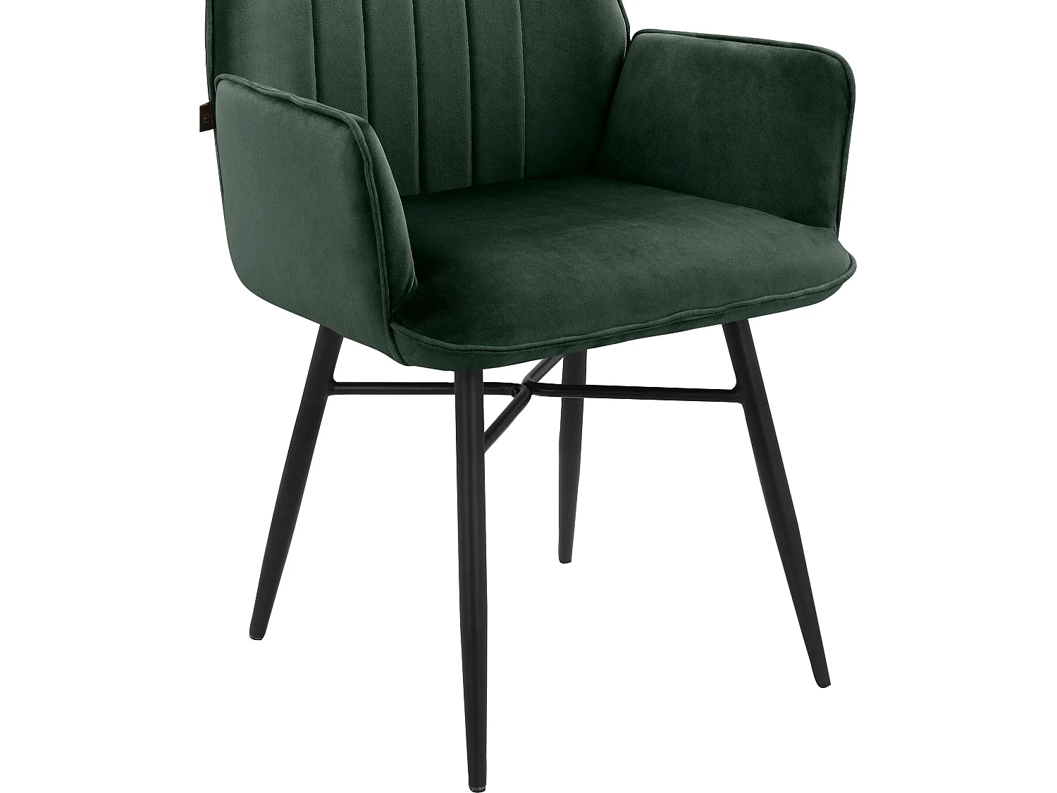 Anzo|Chaise de salle à manger 2 PK Vert foncé