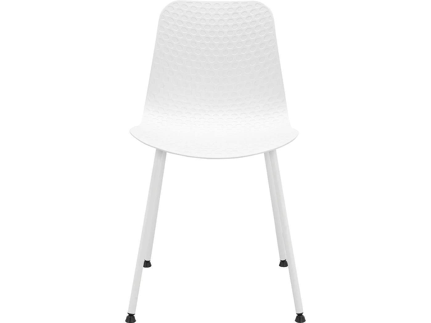 Enya | Chaise de salle à manger 2 Pack Blanc