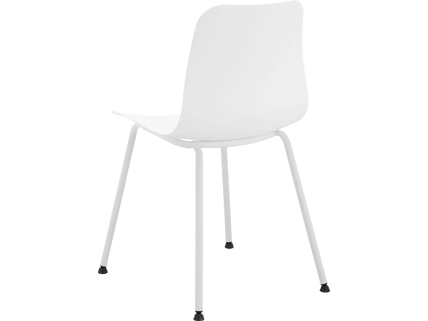 Enya | Chaise de salle à manger 2 Pack Blanc