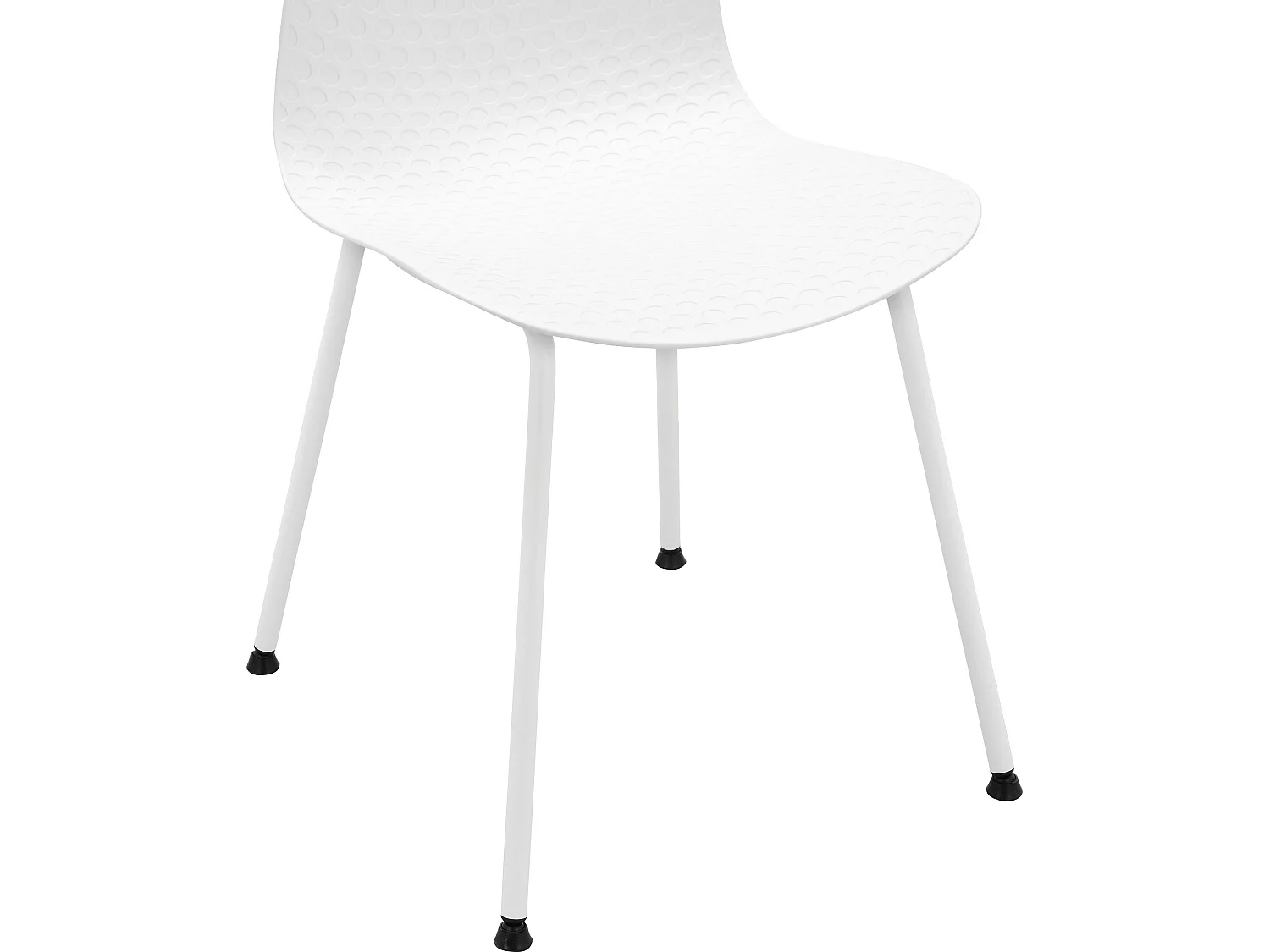 Enya | Chaise de salle à manger 2 Pack Blanc