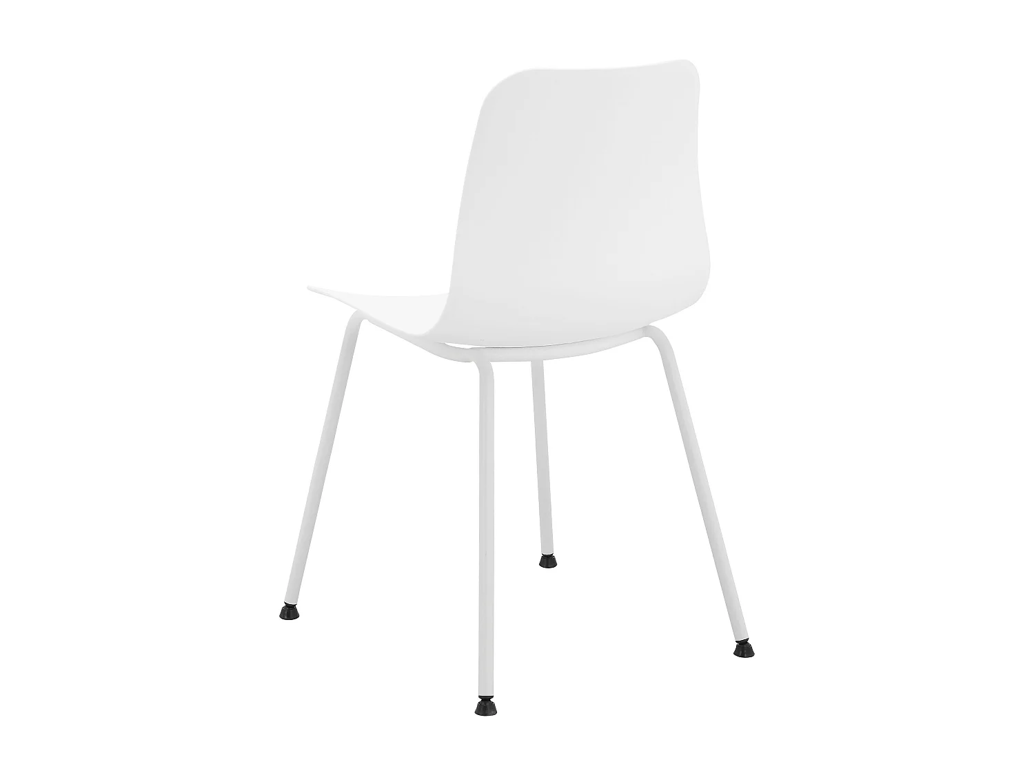 Enya | Chaise de salle à manger 2 Pack Blanc