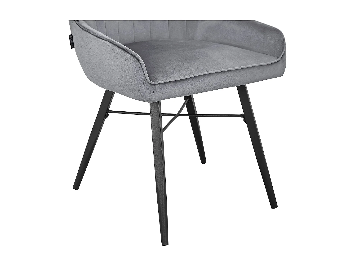 Akita | Chaise de salle à manger 2 Pack Lightgrey