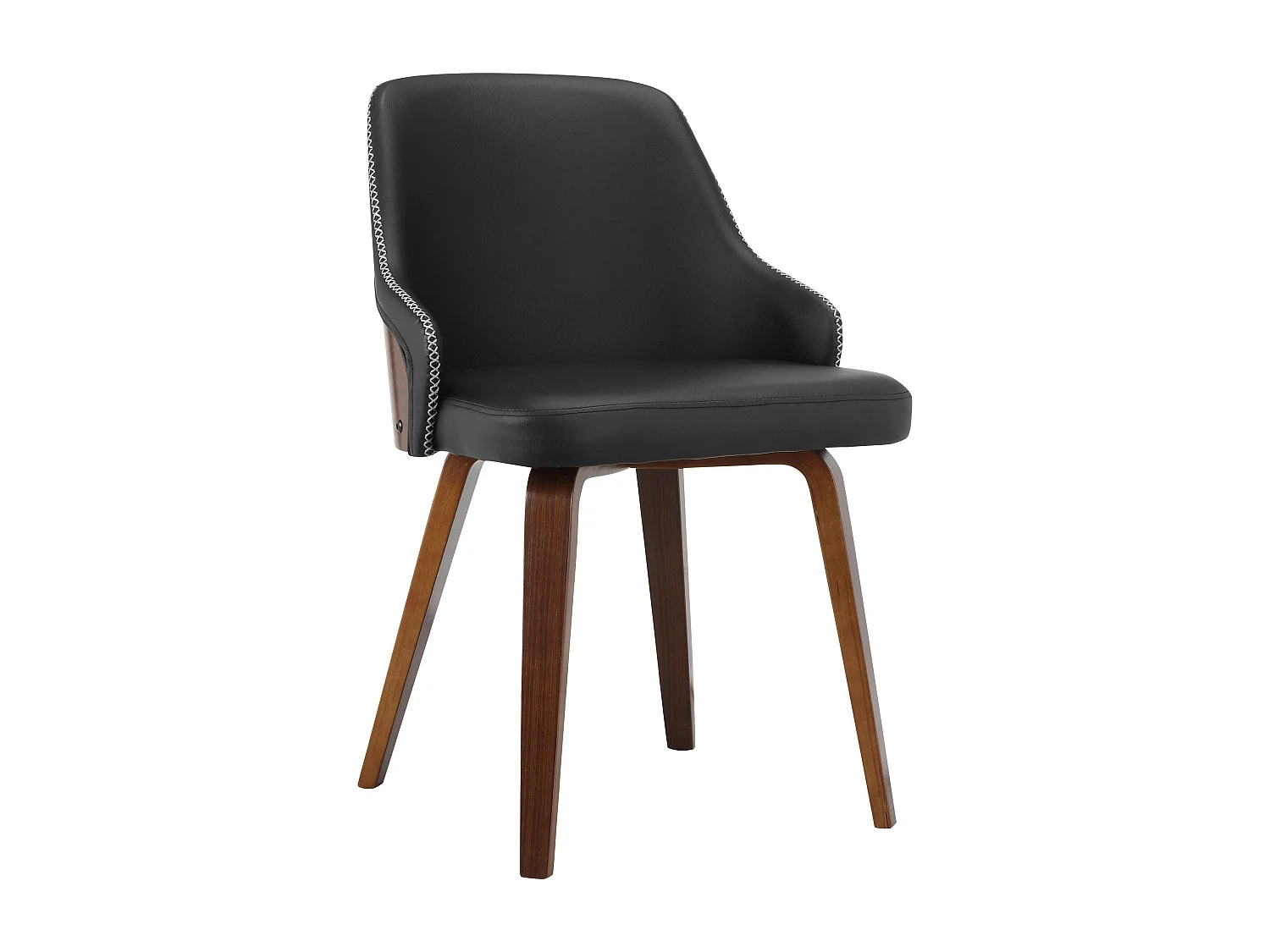 Okido Eetkamerstoel 2st Zwart PU