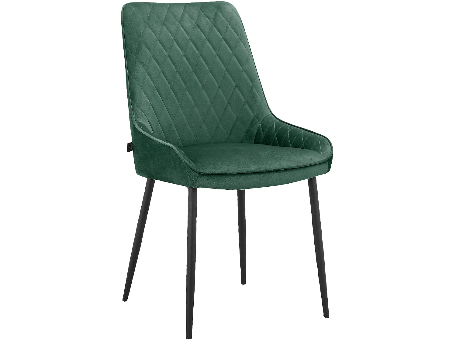 Maya|Chaise de salle à manger 2 Pack Vert foncé