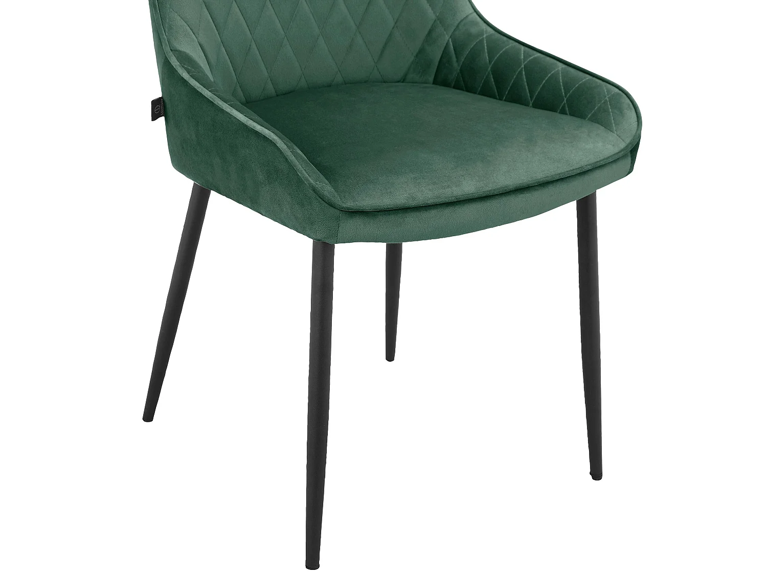 Maya|Chaise de salle à manger 2 Pack Vert foncé