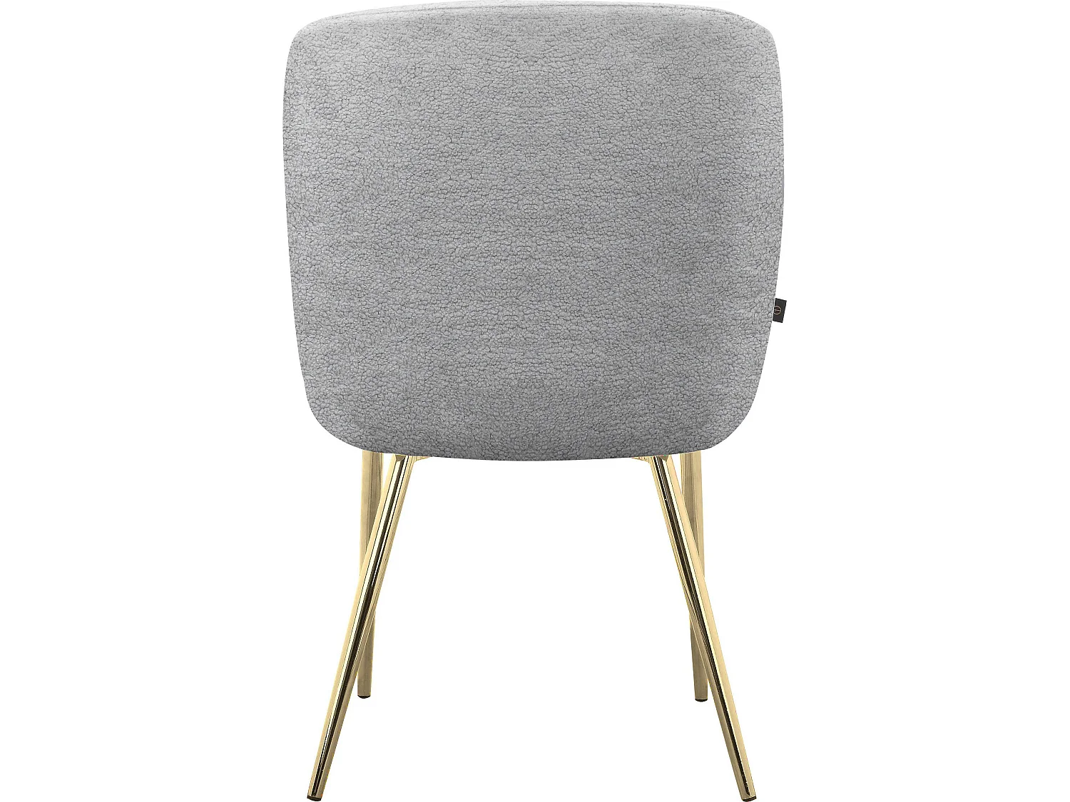 Nagano | Chaise de salle à manger 2 Pack Grey Teddy