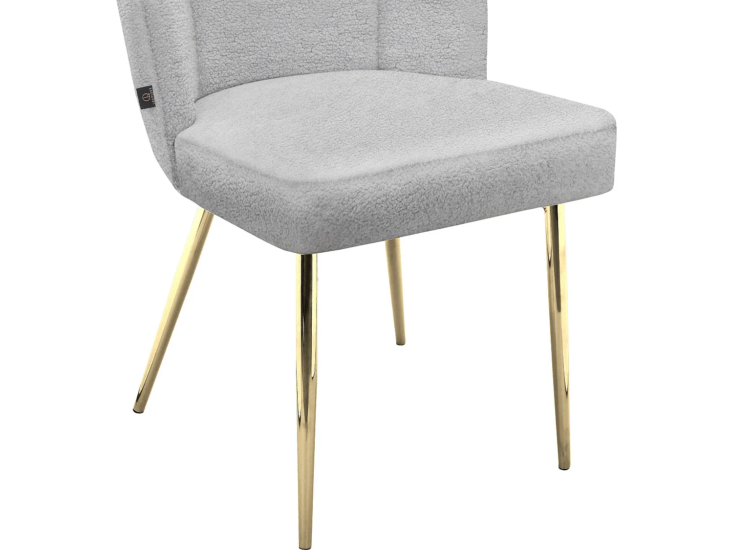 Nagano | Chaise de salle à manger 2 Pack Grey Teddy