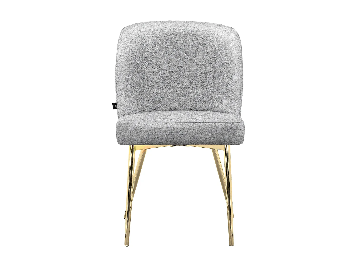 Eetkamerstoel 2 PK Grijs Teddy