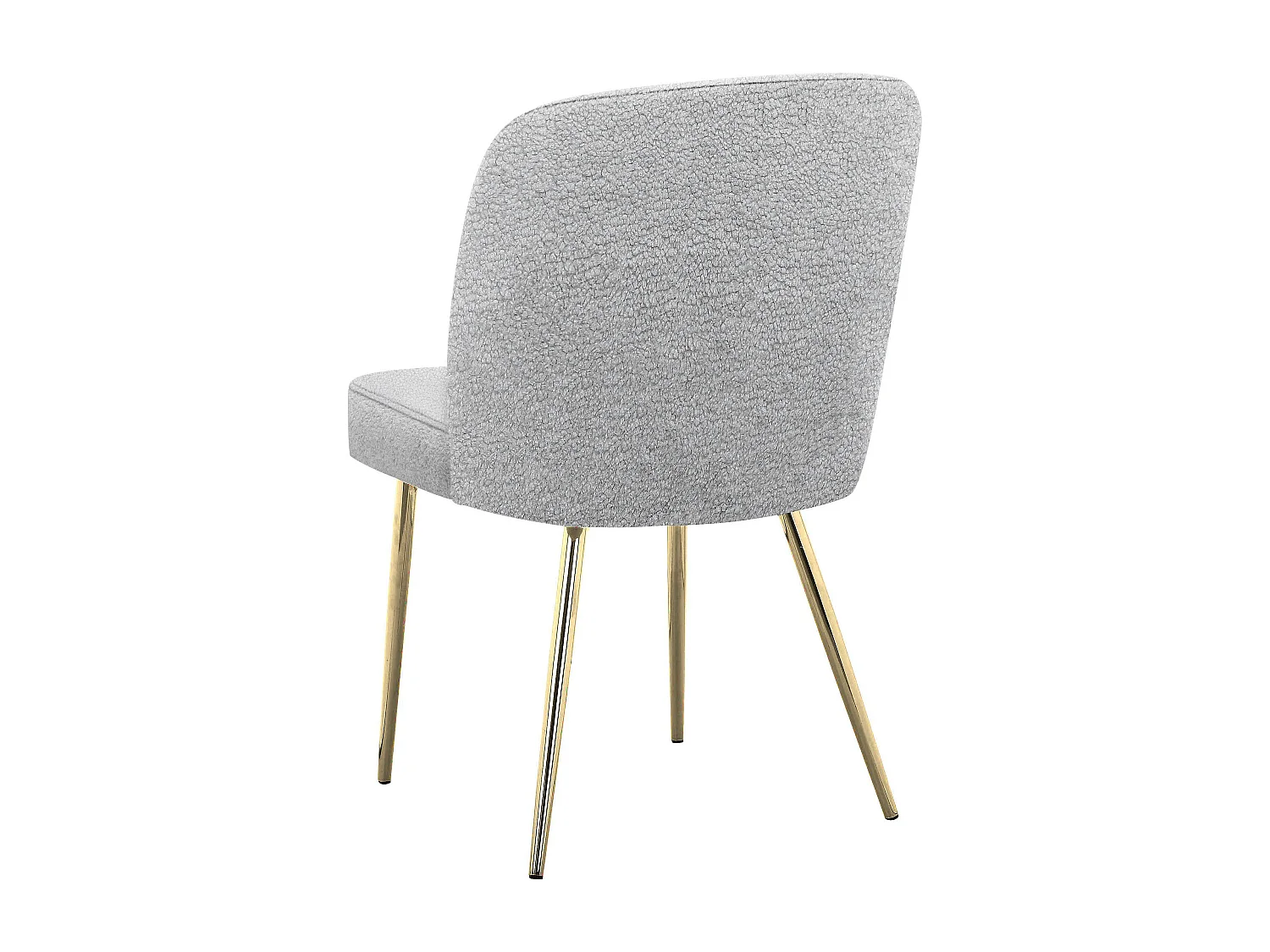 Eetkamerstoel 2 PK Grijs Teddy