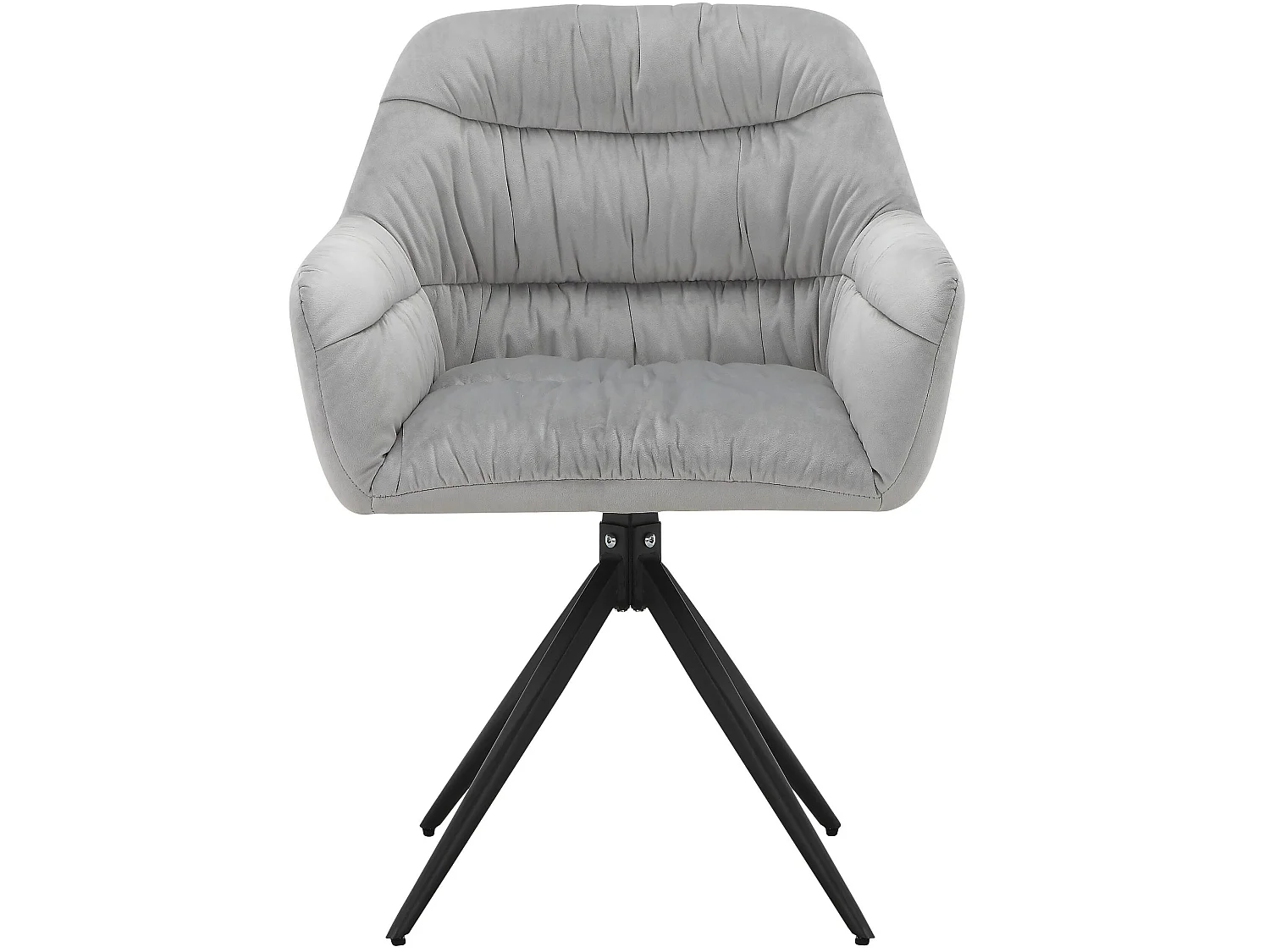 Juego de 2 sillones Tokyo gris claro