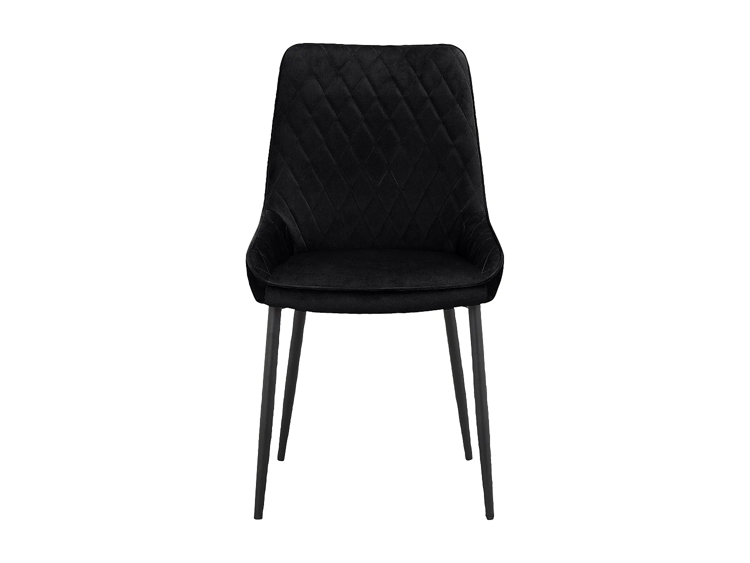 Maya Esszimmerstuhl, 2 Stück, Schwarz