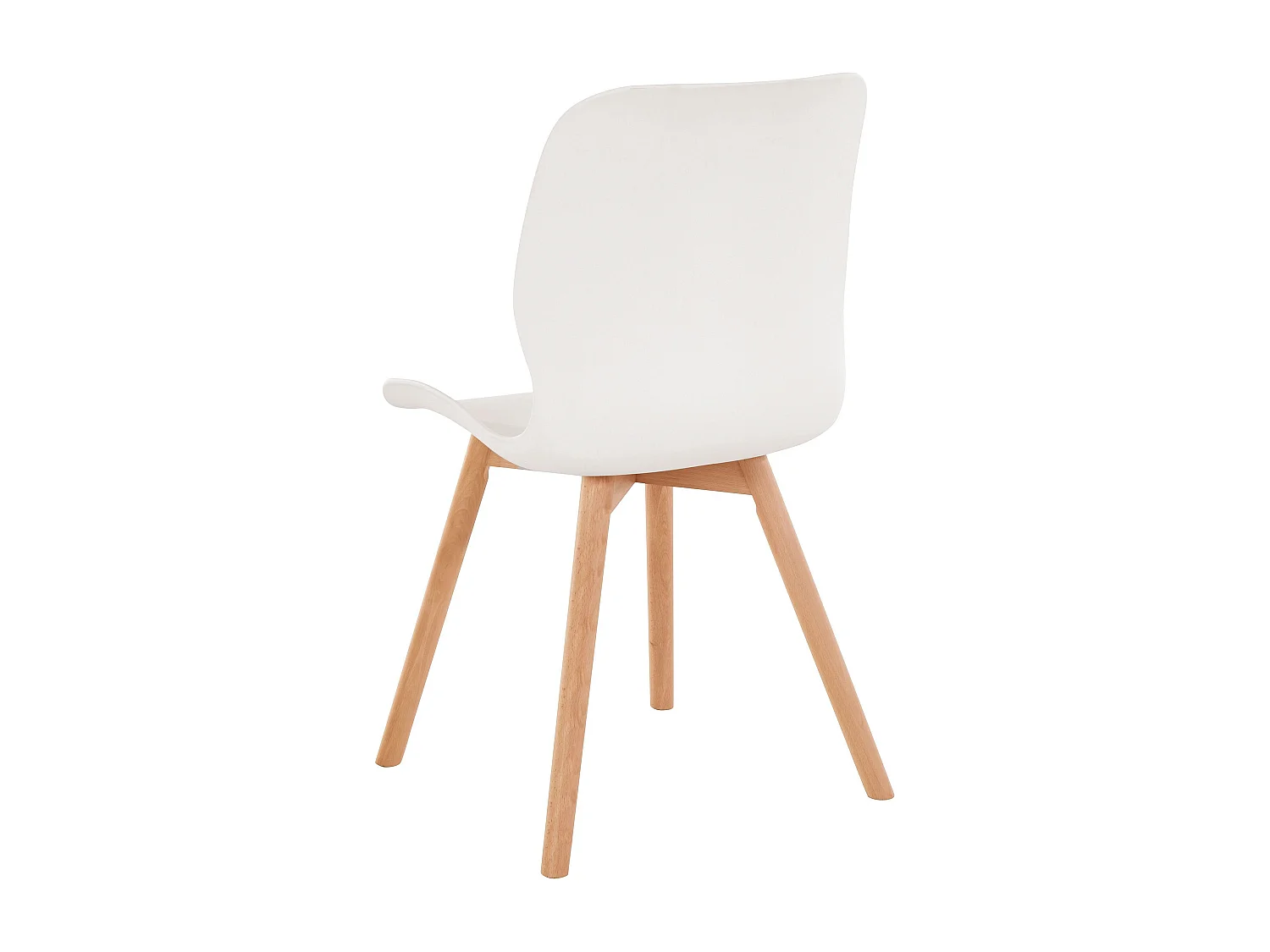Lance|Chaise de salle à manger 2 PK Blanc