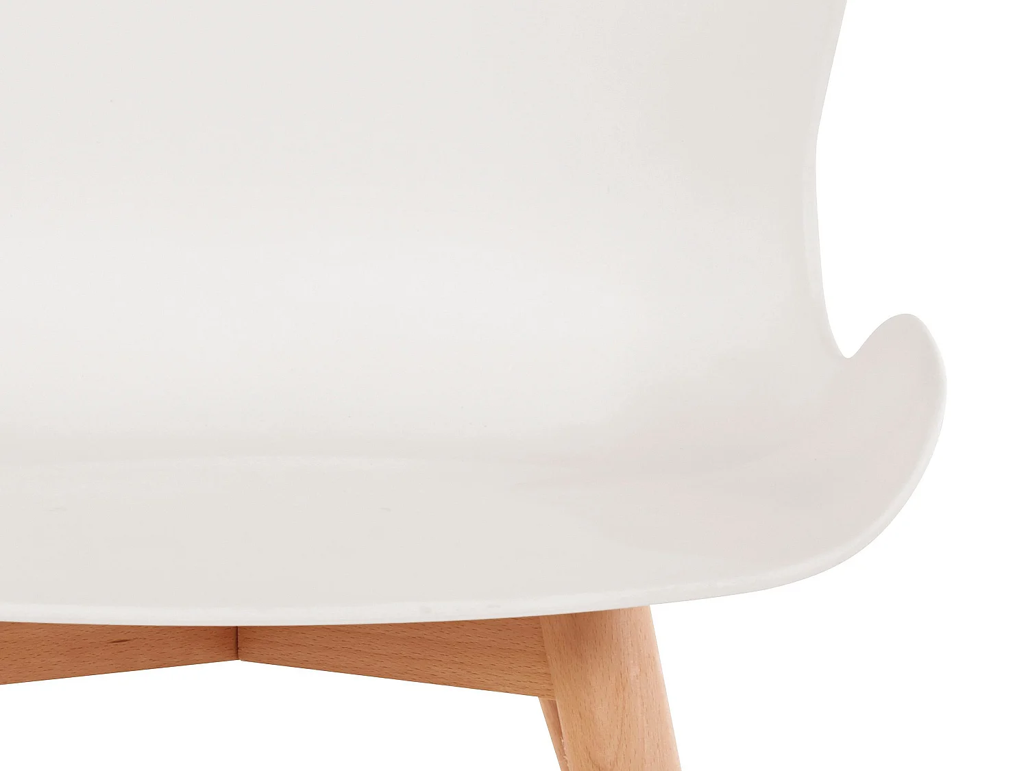 Lance|Chaise de salle à manger 2 PK Blanc