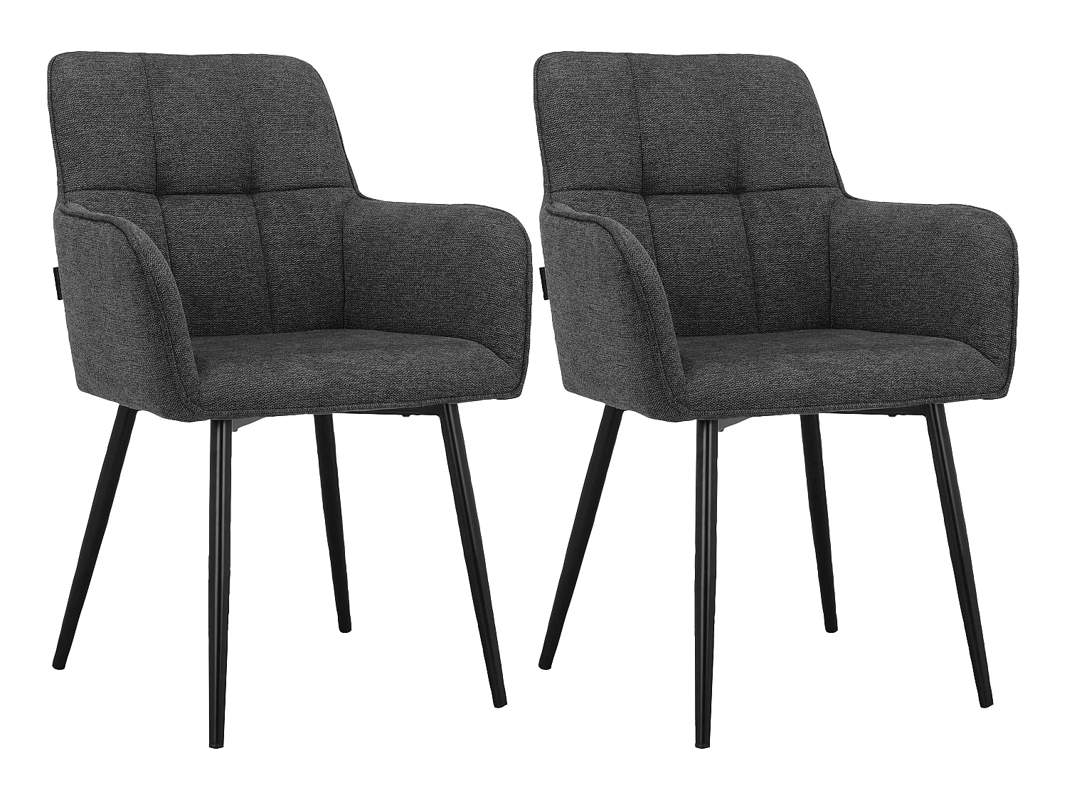 Zaria2|Fauteuil 2 PK Anthracite