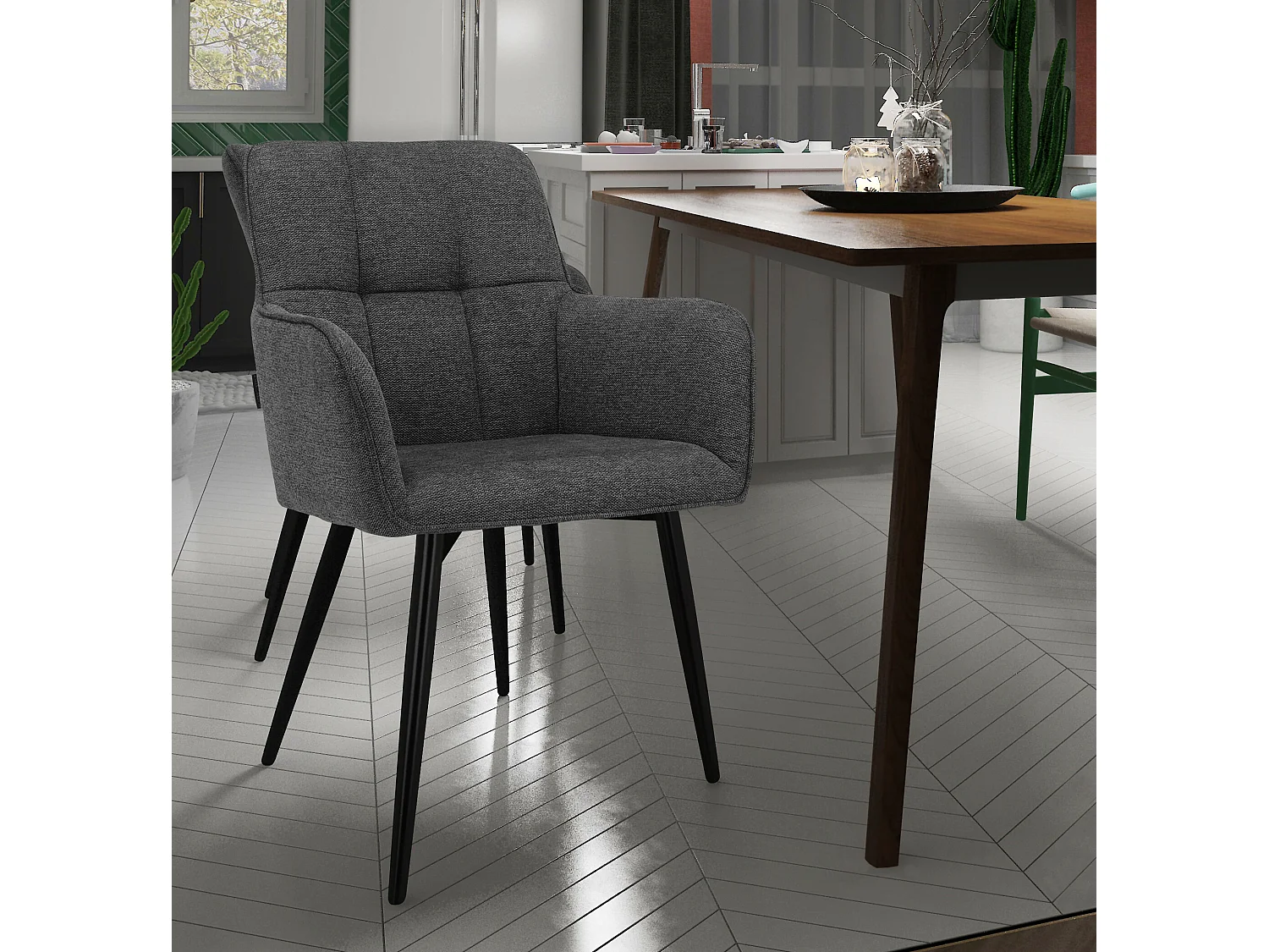 Zaria2 Sillón 2pk Antracita