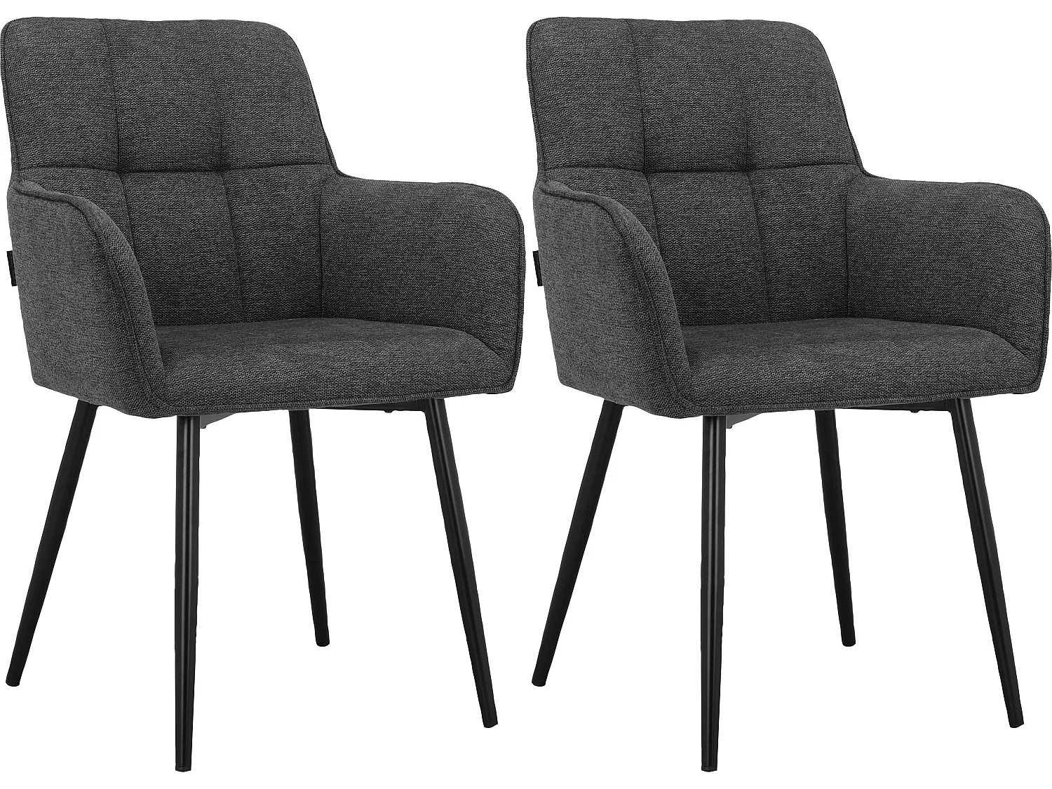 Zaria2|Fauteuil 2 PK Anthracite