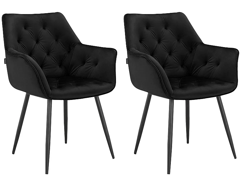 Suzuka | Fauteuil 2 Pack en Noir