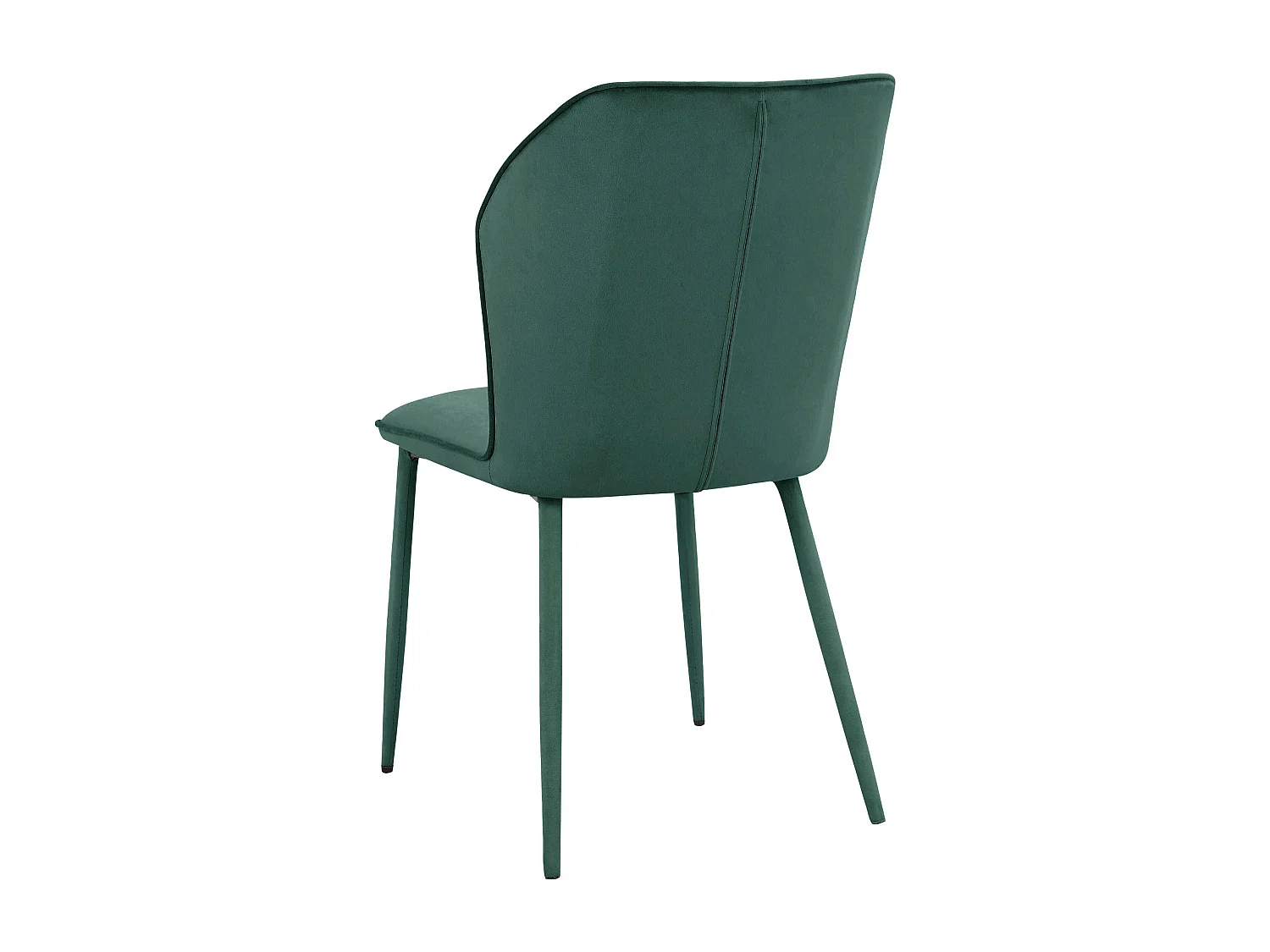 Wilma|Chaise de salle à manger 2 PK Vert foncé