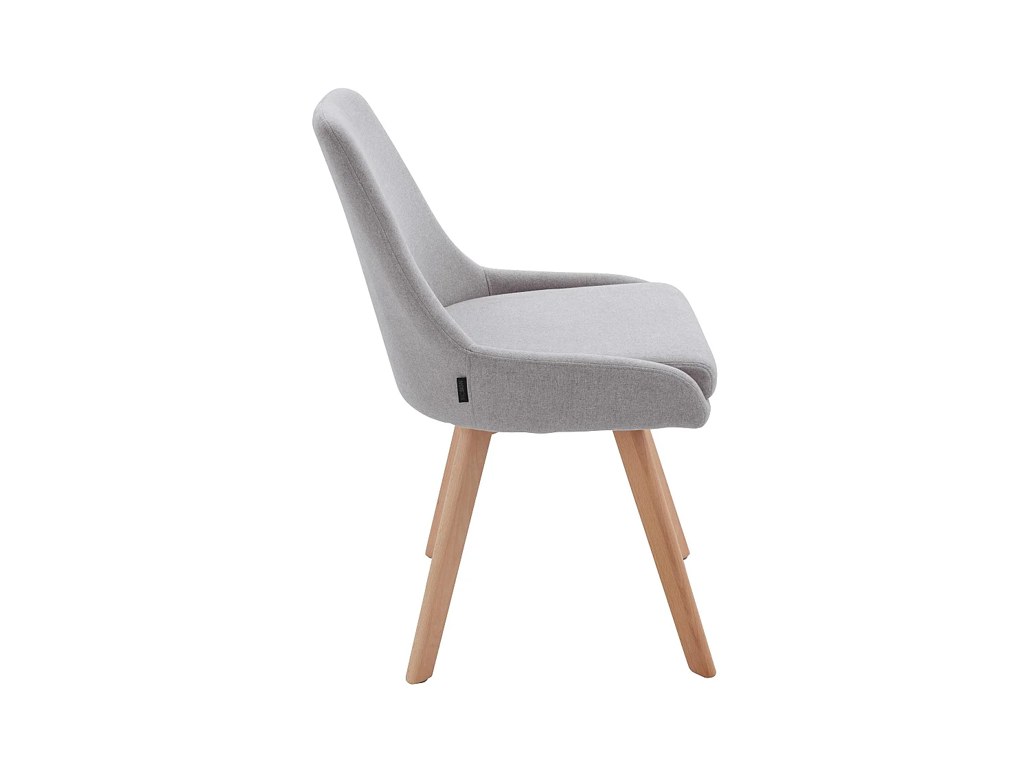 Rudi|Chaise 2 PK Chêne gris clair