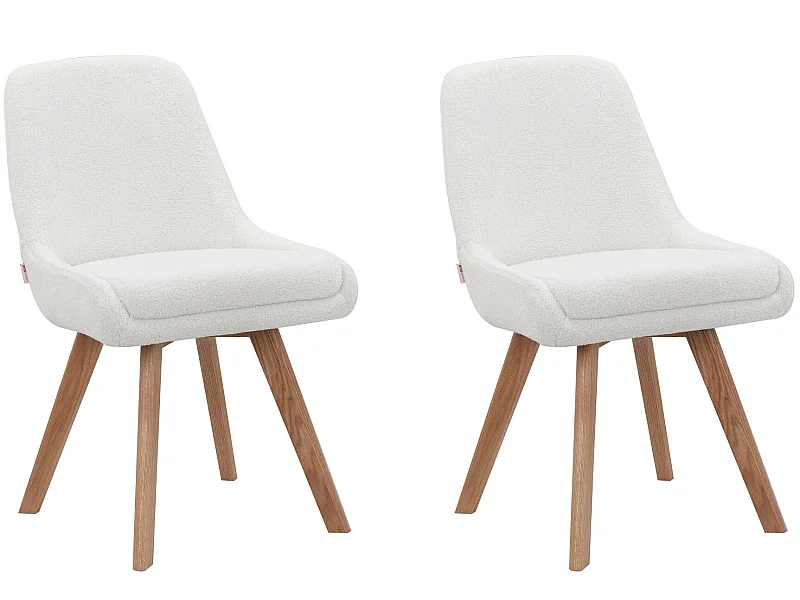 Sedia da pranzo 2 Pack Grigio