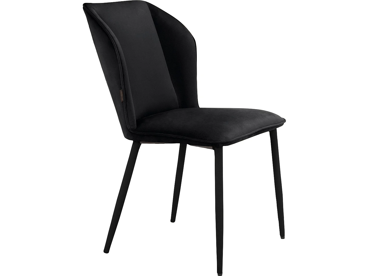 Pack de 2 Sillas de Comedor Negras