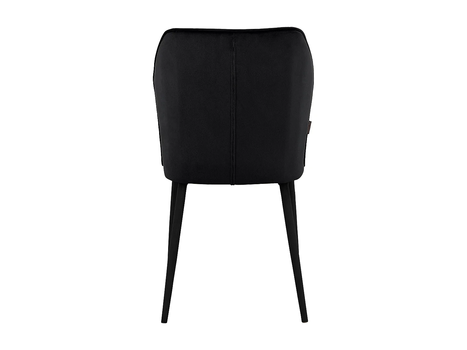 Wilma | Chaise de salle à manger 2 Pack Noir