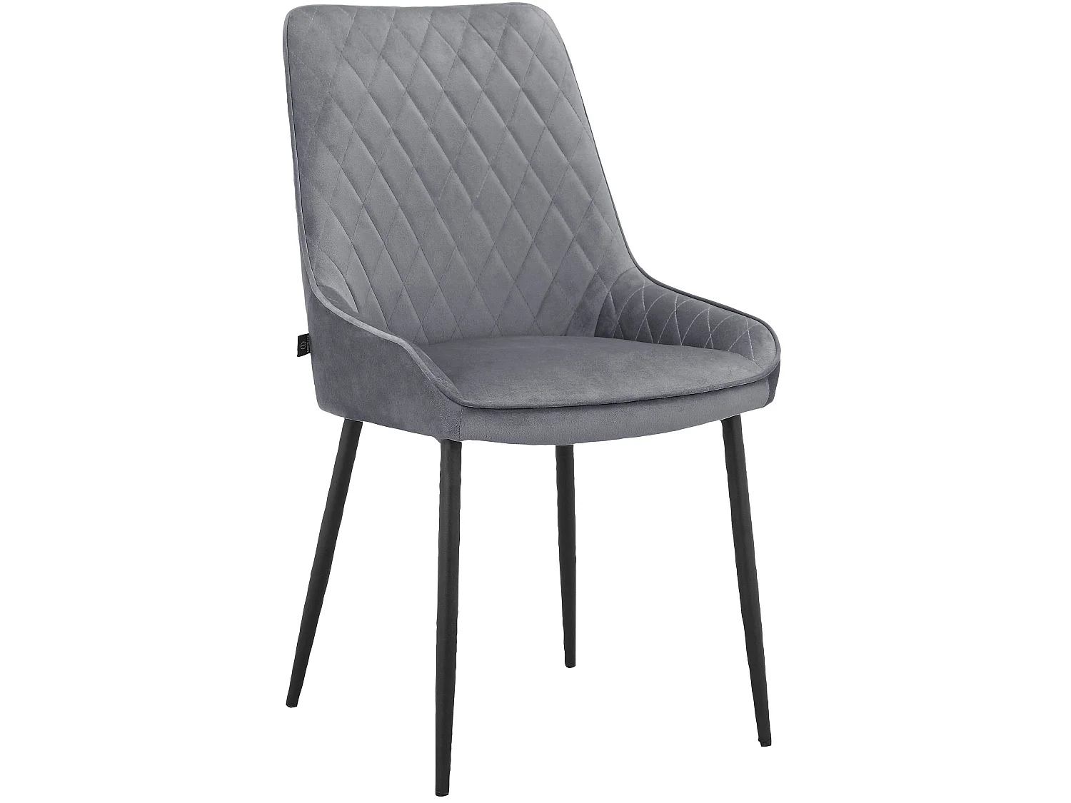 Chaise de salle à manger Maya 2pk Gris