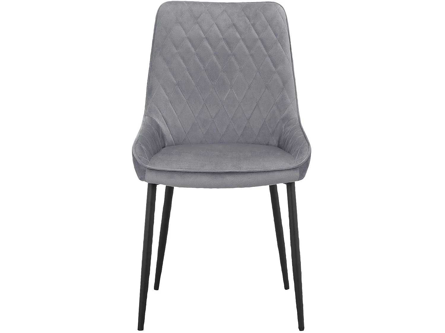 Chaise de salle à manger Maya 2pk Gris