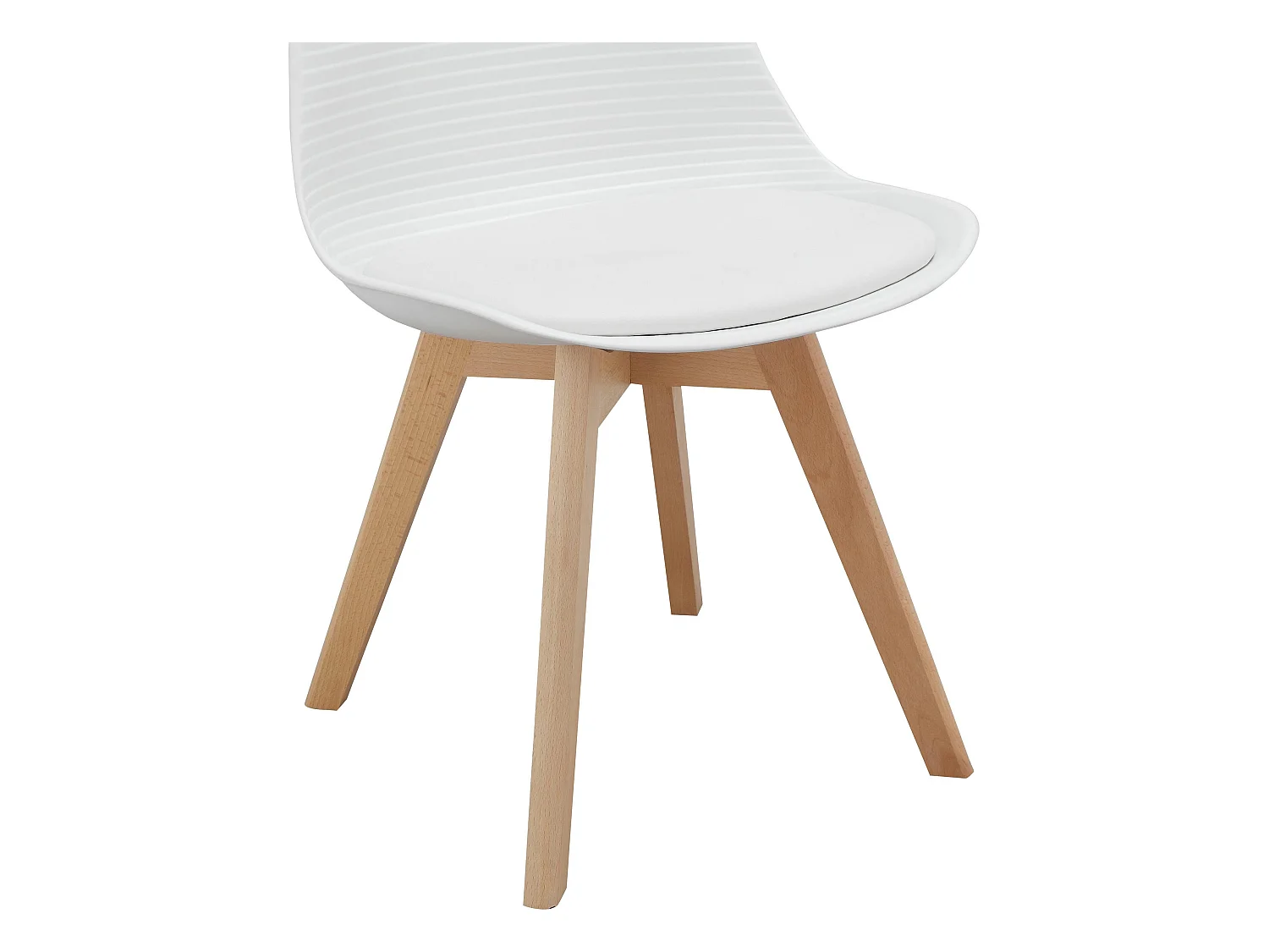 Armin|Chaise de salle à manger 2 PK Blanc