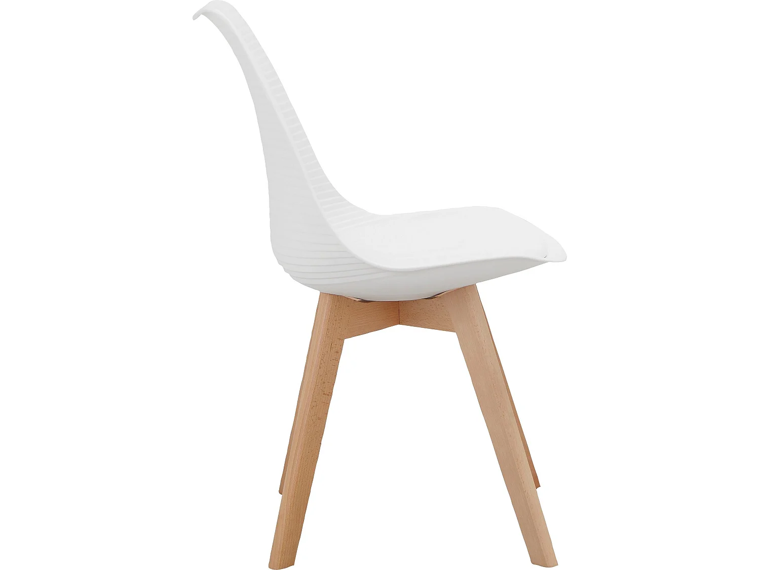 Armin|Chaise de salle à manger 2 PK Blanc