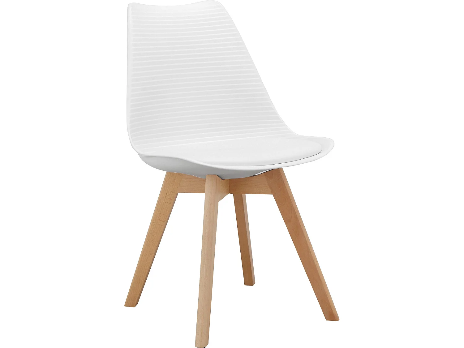 Armin|Chaise de salle à manger 2 PK Blanc