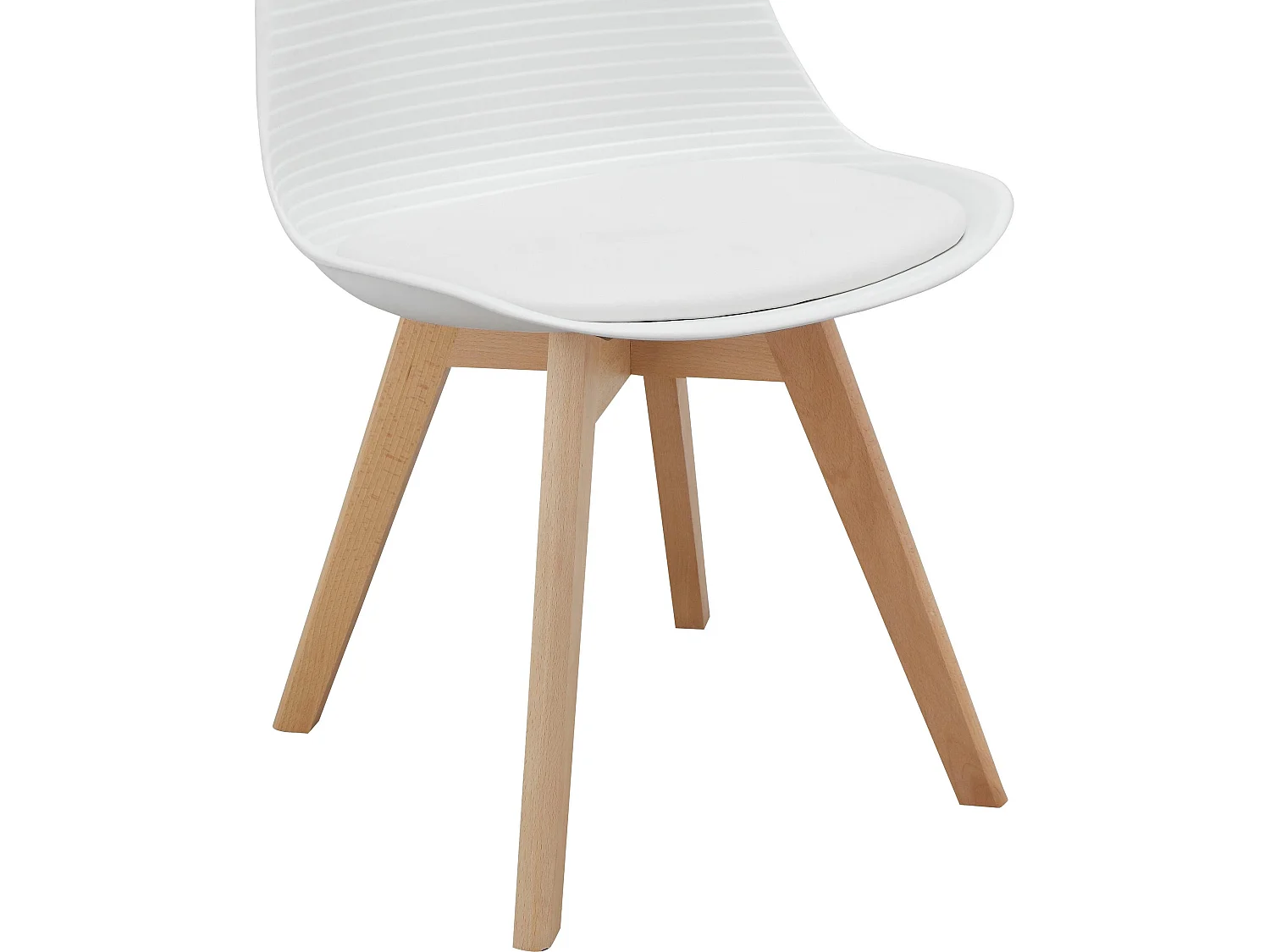 Armin|Chaise de salle à manger 2 PK Blanc