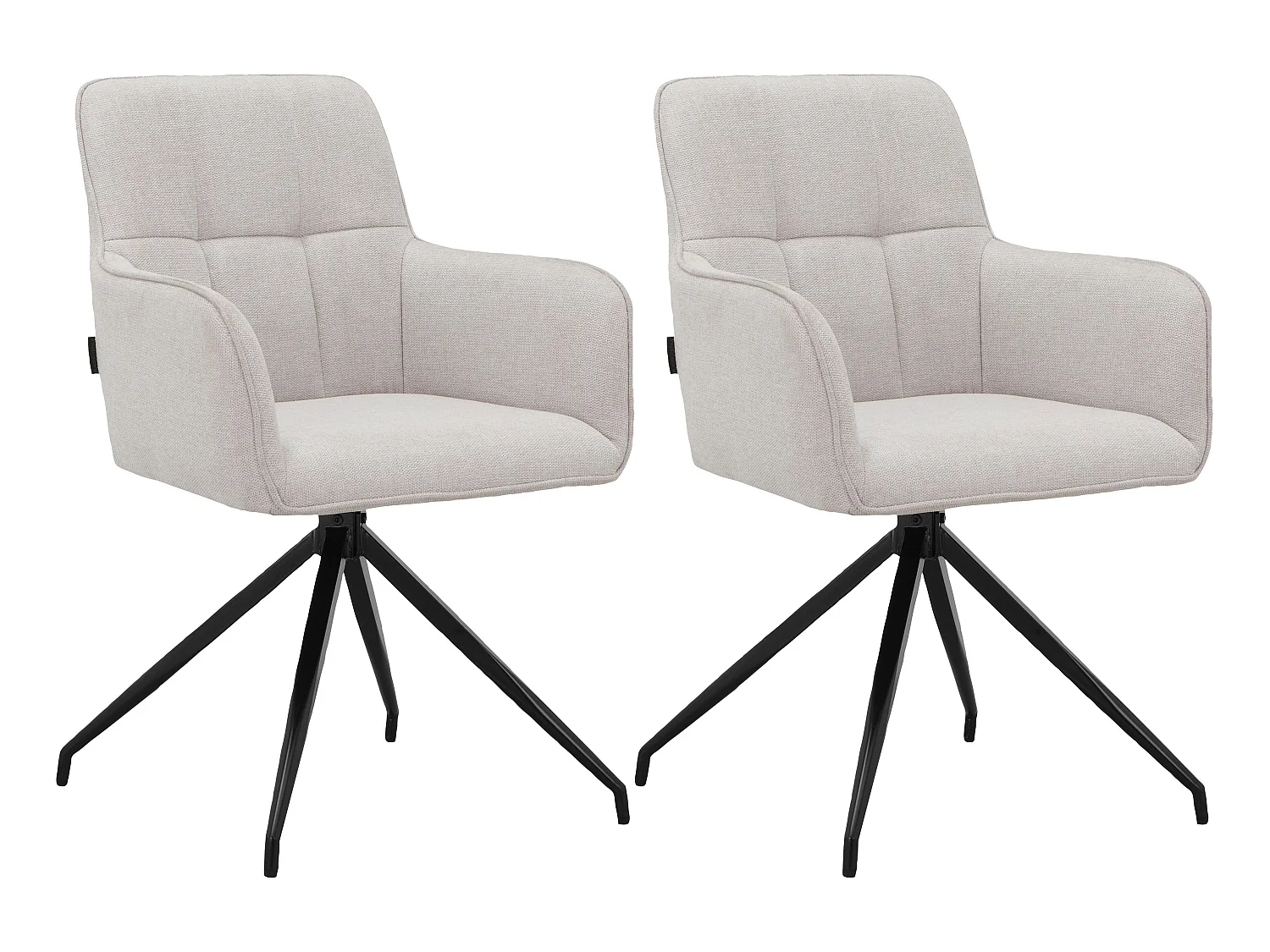 Chaise de salle à manger Zaria1 2pk crème