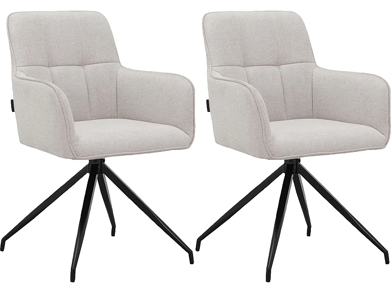 Zaria1 Fauteuil 2st Creme