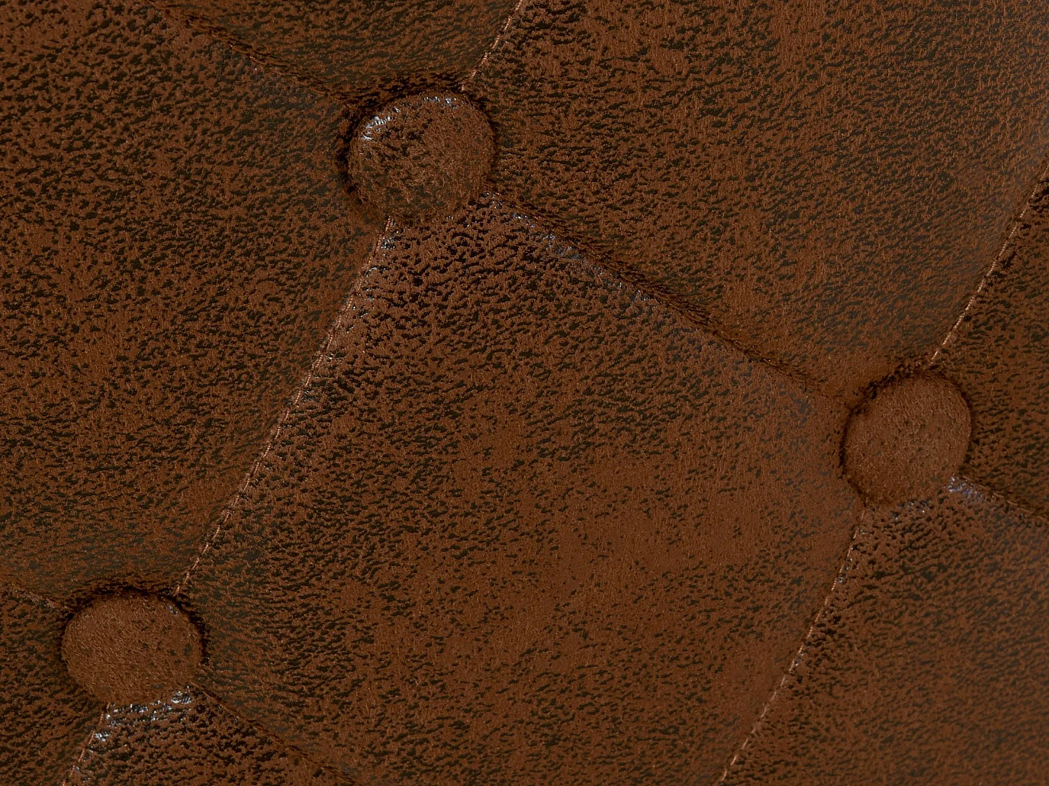 Paola|Chaise de salle à manger 2 Pack en Microfibre Marron