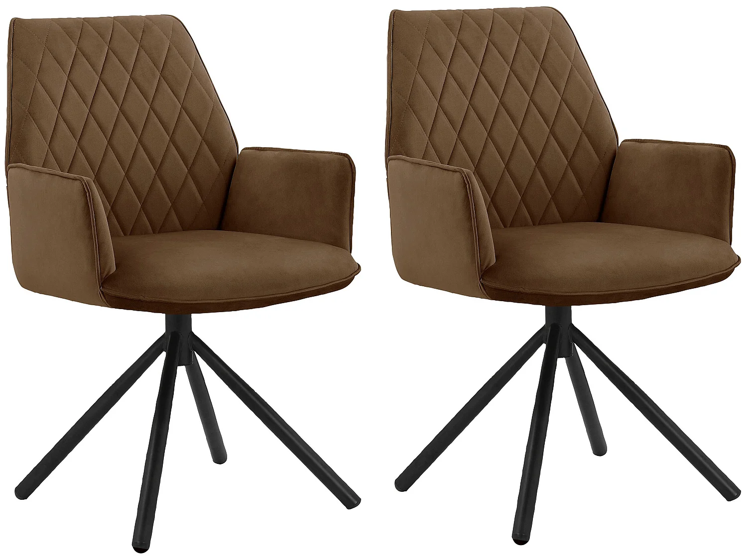 Sedia da pranzo Preston 2pk Rust Stax