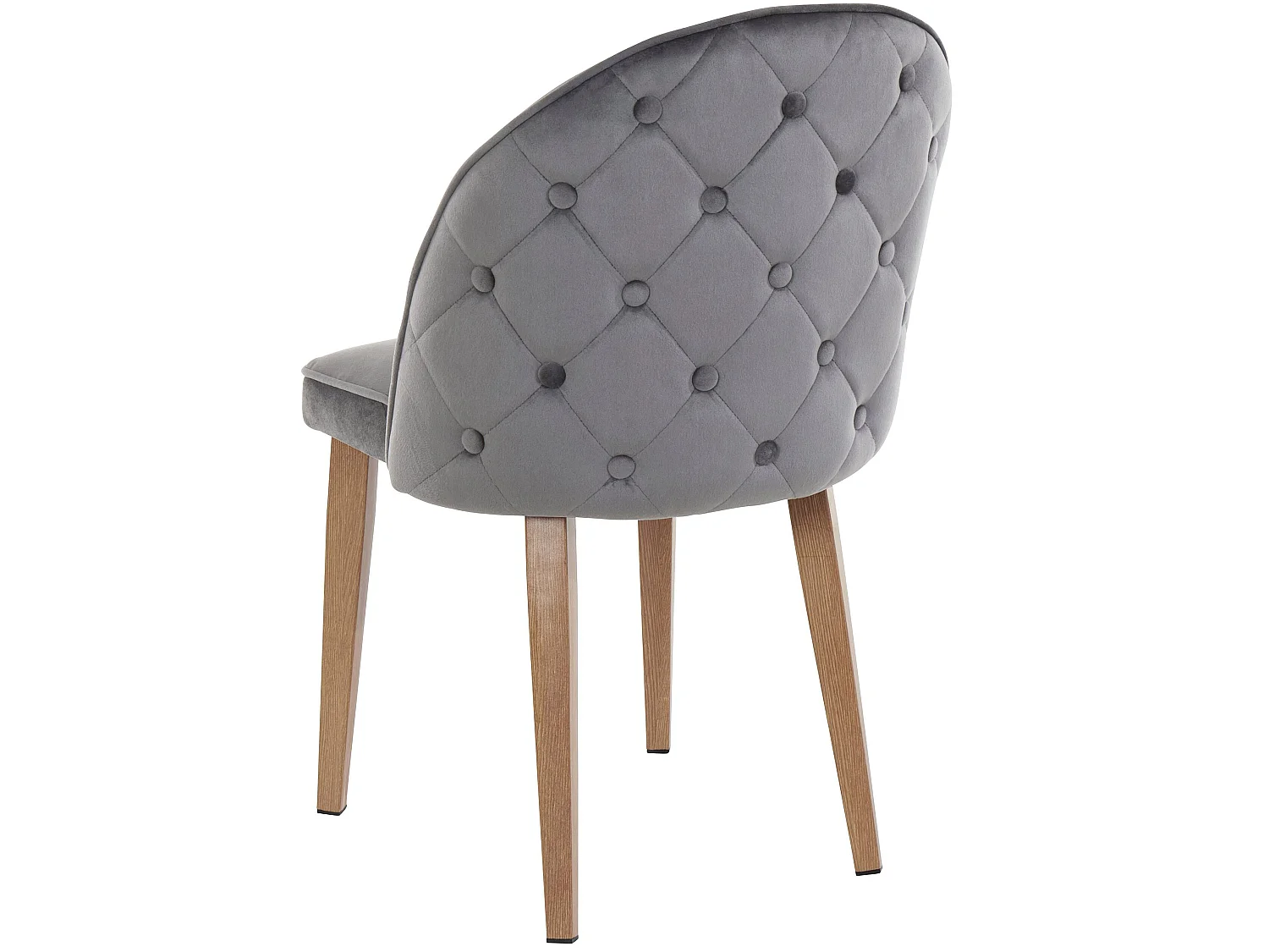 Paola|Chaise de salle à manger 2 PK Anthracite