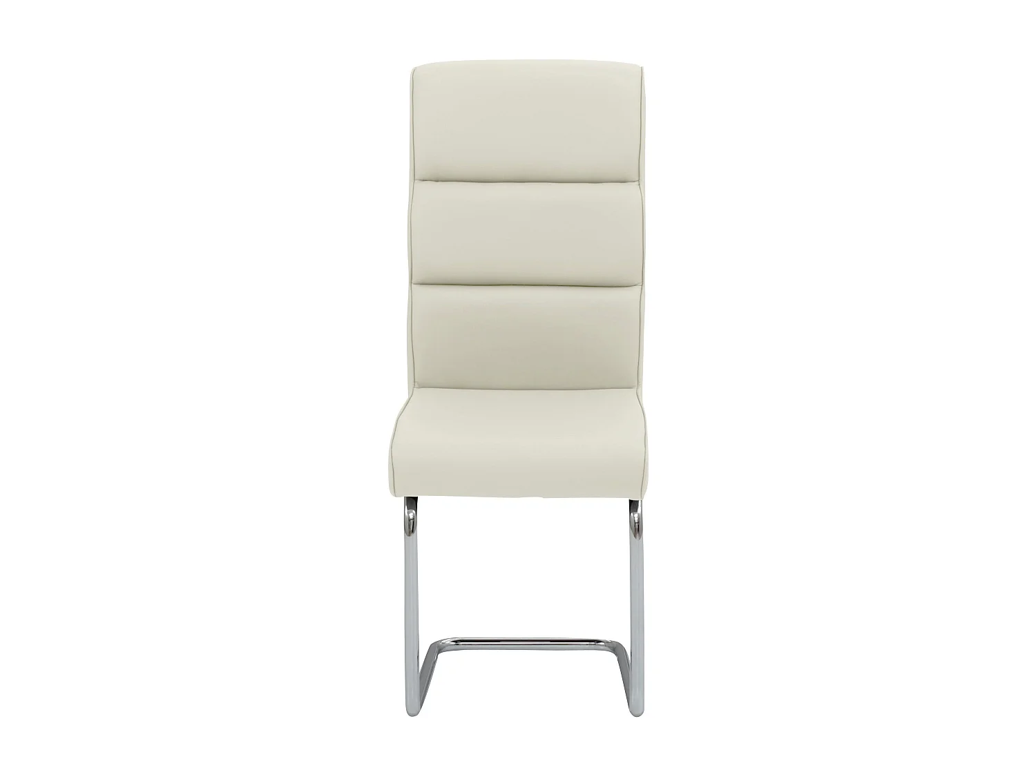 Carola|Chaise de salle à manger 2 PK Blanc