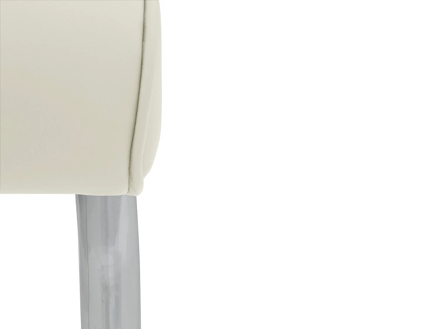 Carola|Chaise de salle à manger 2 PK Blanc