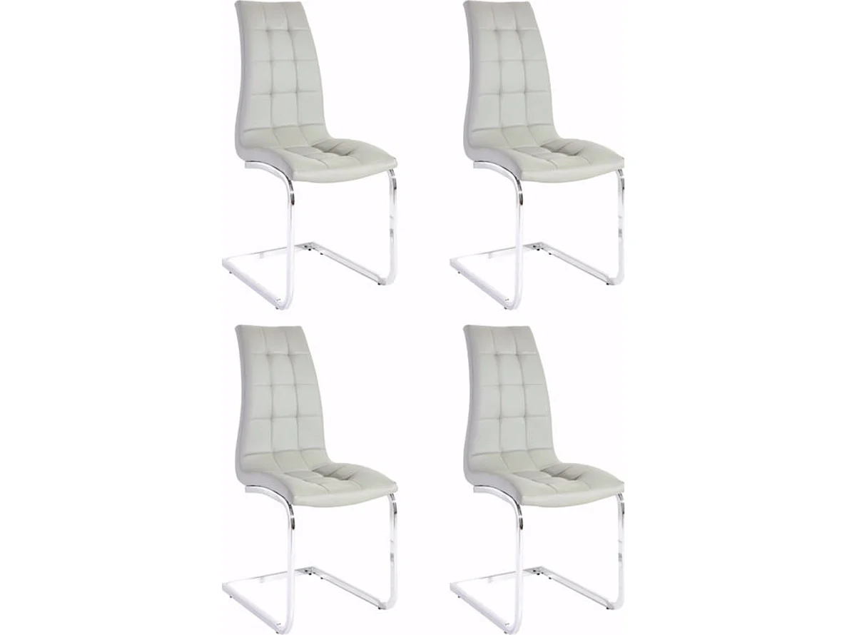 Lola Stoel 4pack Grijs