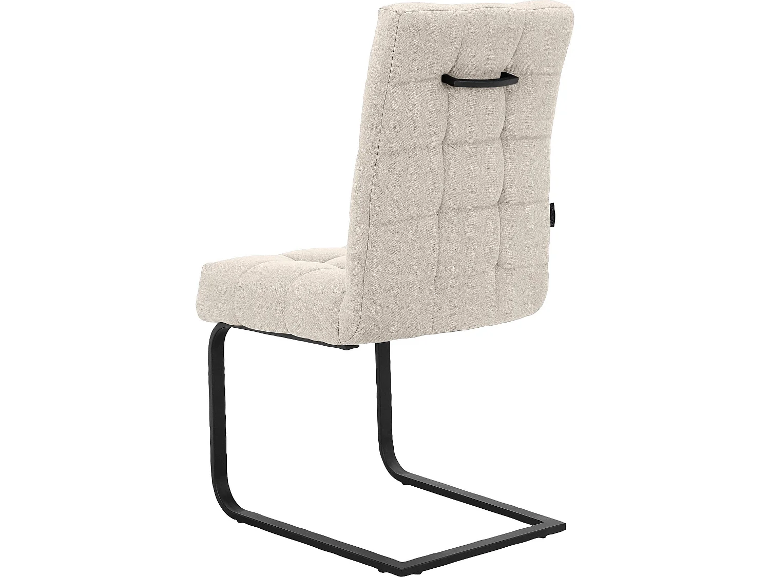 Conjunto de 2 cadeiras de jantar Franca cor-de-rosa